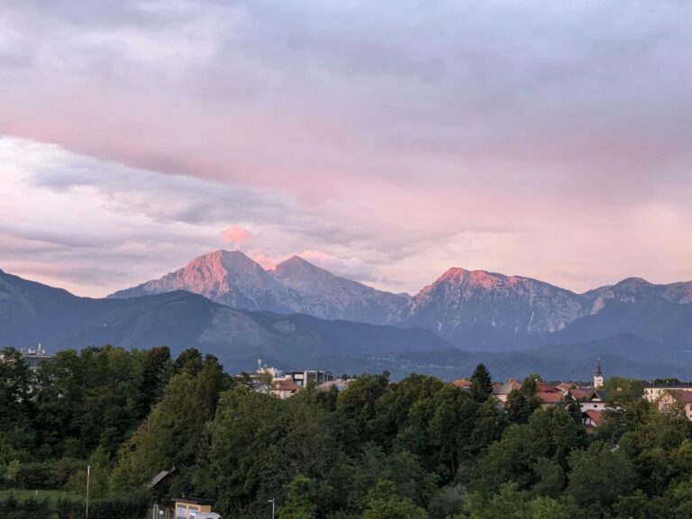 Kranj town in Slovenia