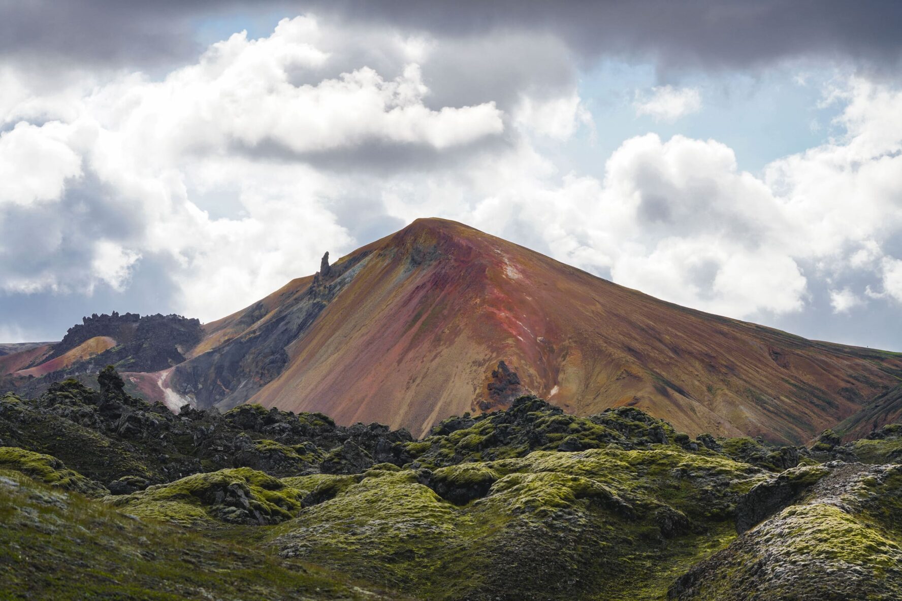 Landmannalaugar vibrant hues in Iceland
