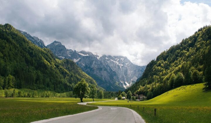 Logar valley in Slovenia