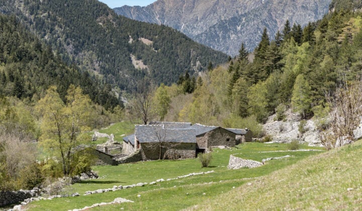 Madriu-Perafita-Claror Valley in Andorra, a UNESCO world heritage site
