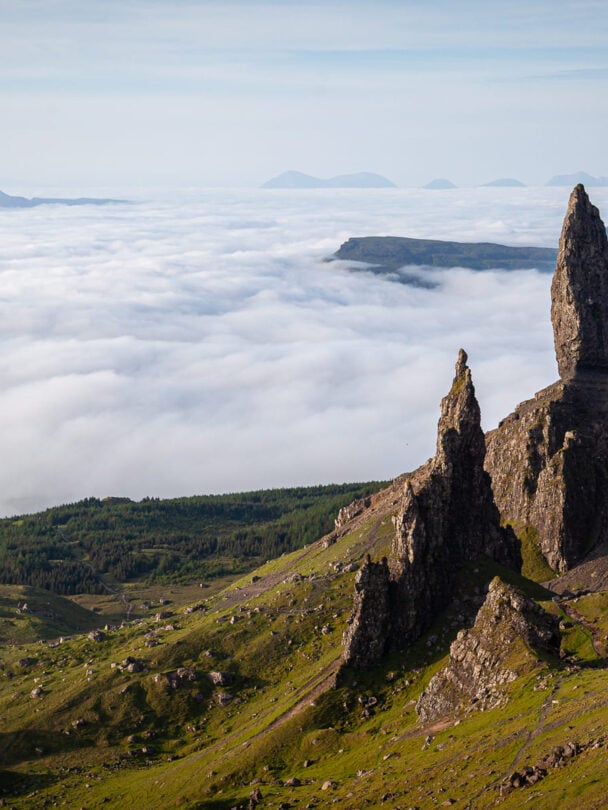 Isle of Skye hiker