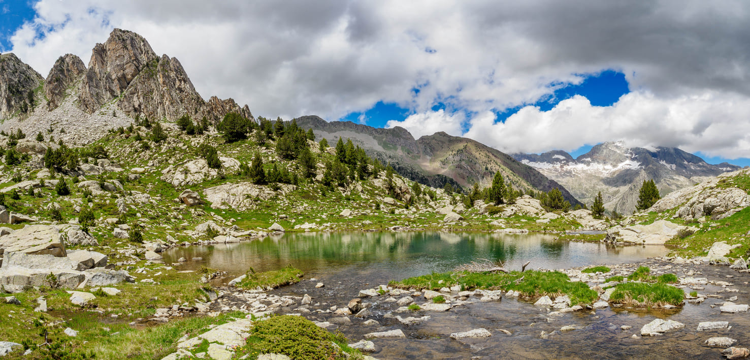 Perdiguero peak in the Pyrenees
