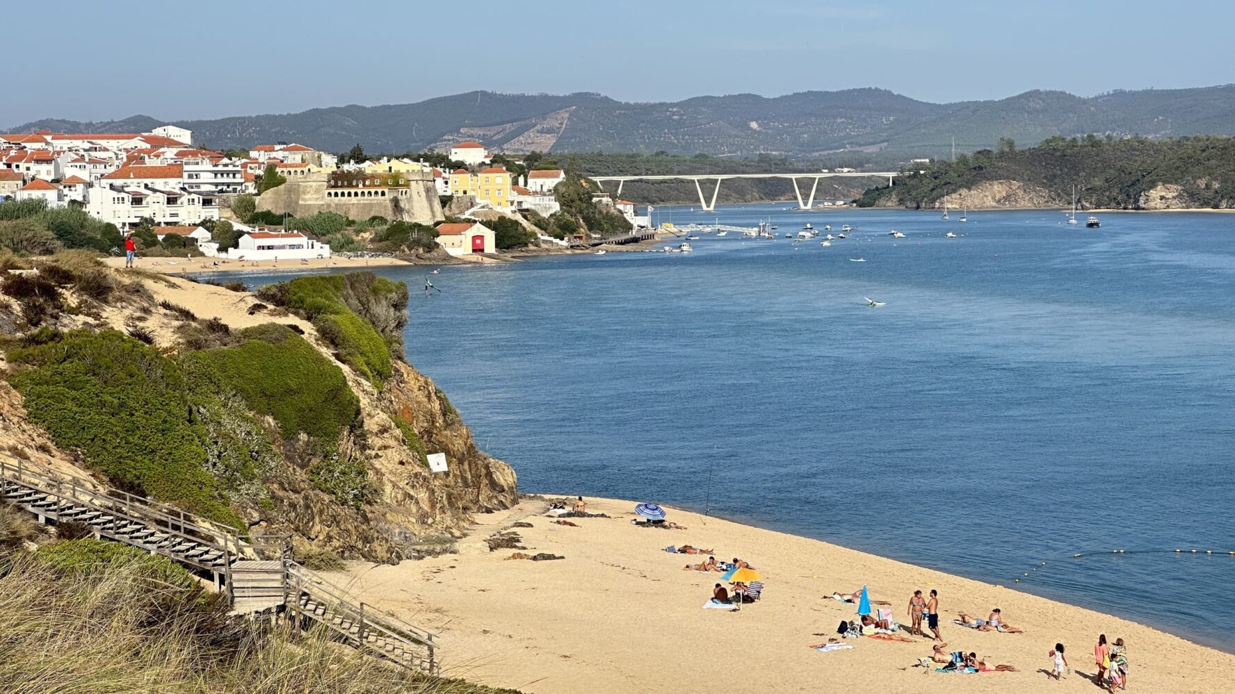 Beach on the Portuguese coastline