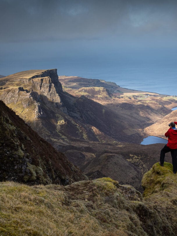 Isle of Skye hiker
