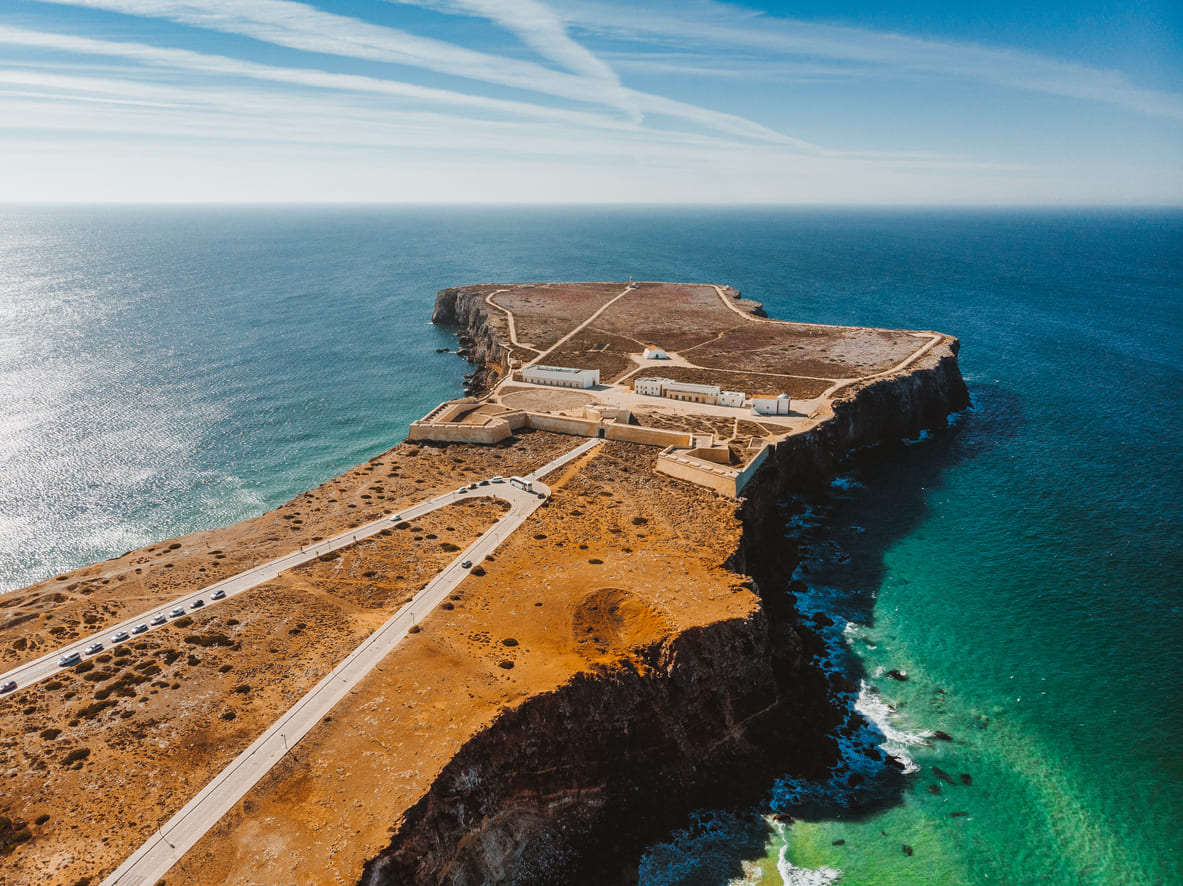 Sagres fortress in Portugal