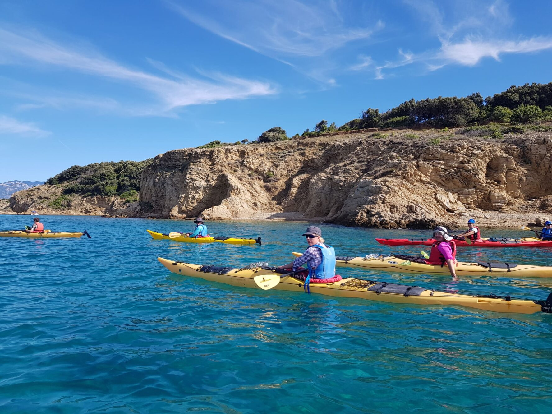 Sea kayaking in Croatia