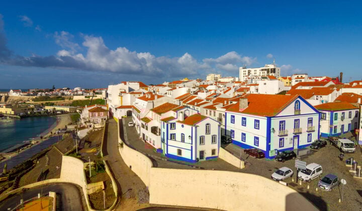 Sines city in Portugal
