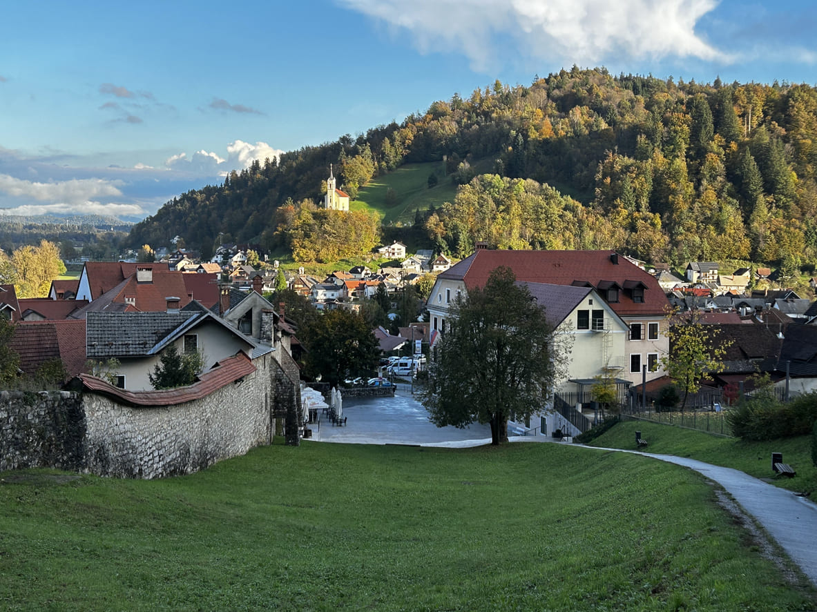 Škofja Loka, a picturesque small town in Slovenia