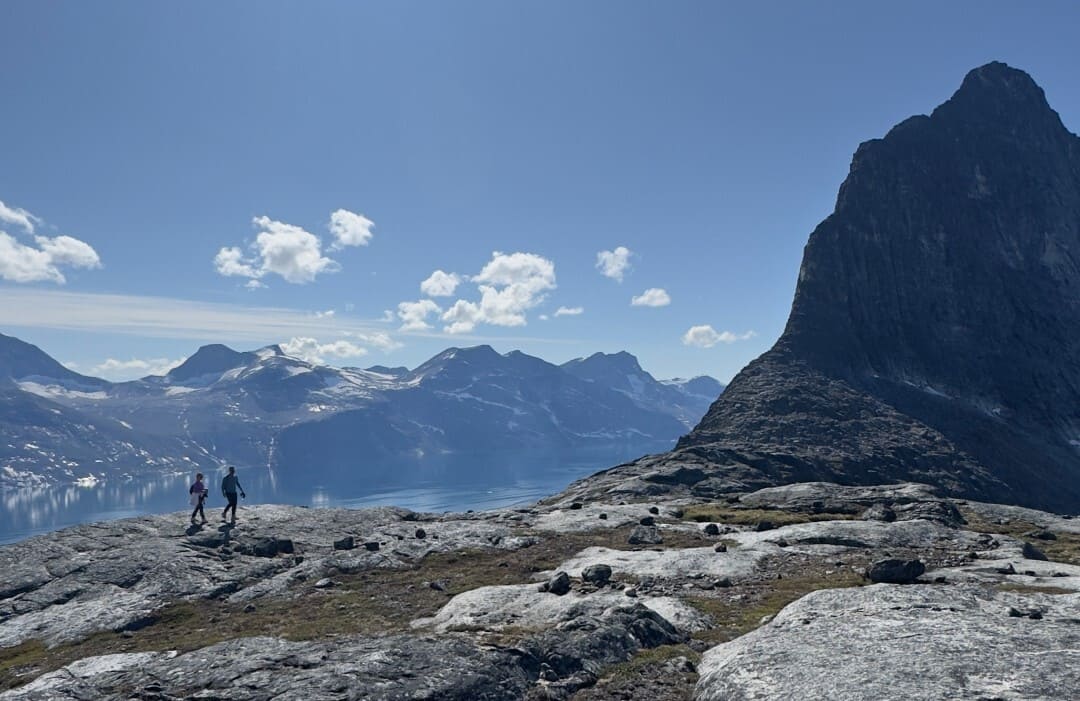 Stunning hiking Greenland