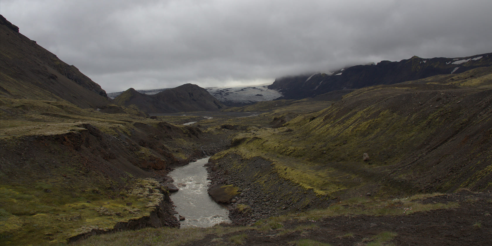Thorsmork valley in Iceland