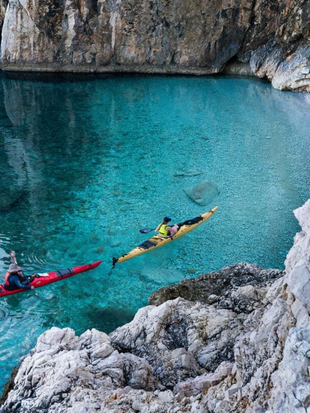 Croatia kayak tour