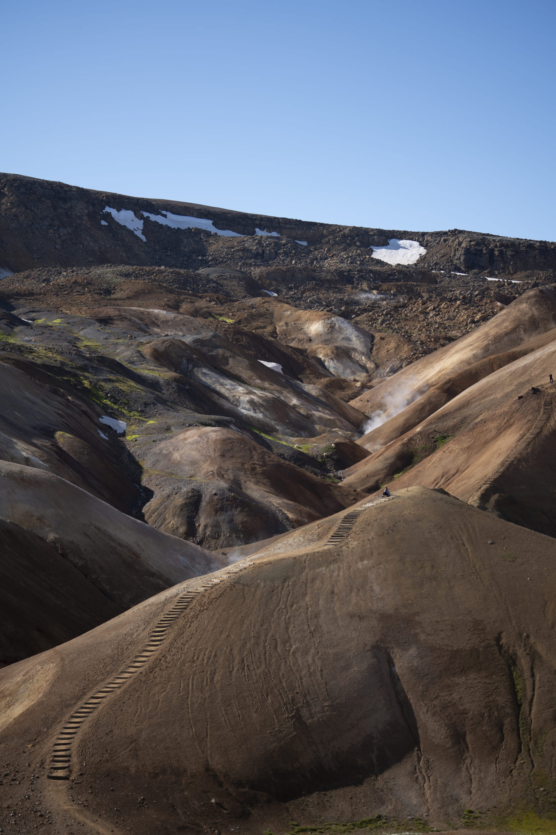 Unusual landscape in Iceland