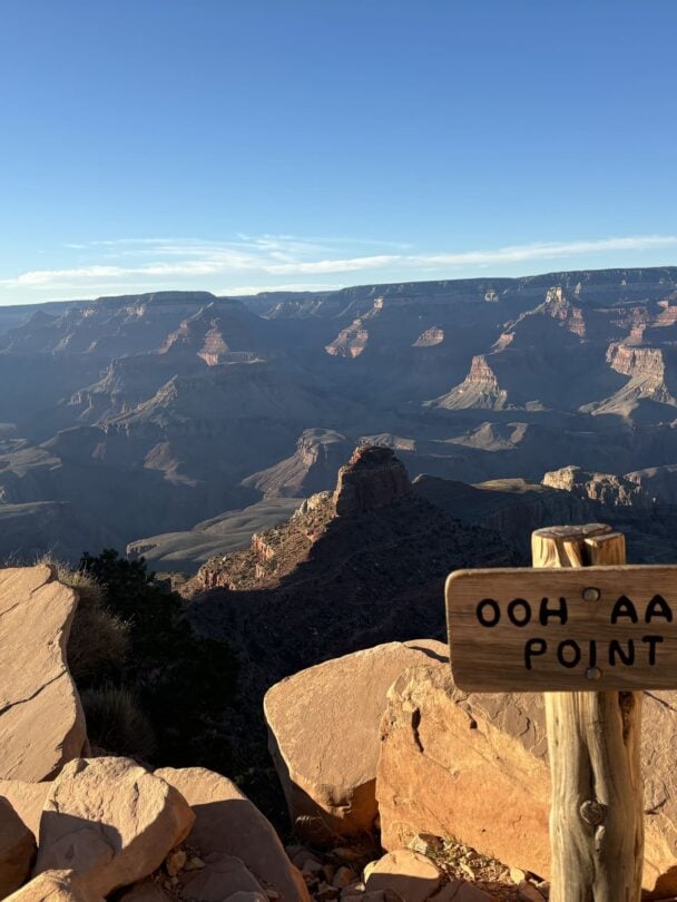 Rim to rim hike