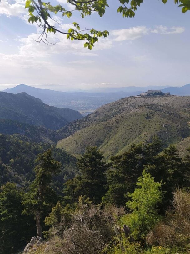 Mount Parnitha near Athens hiking tour