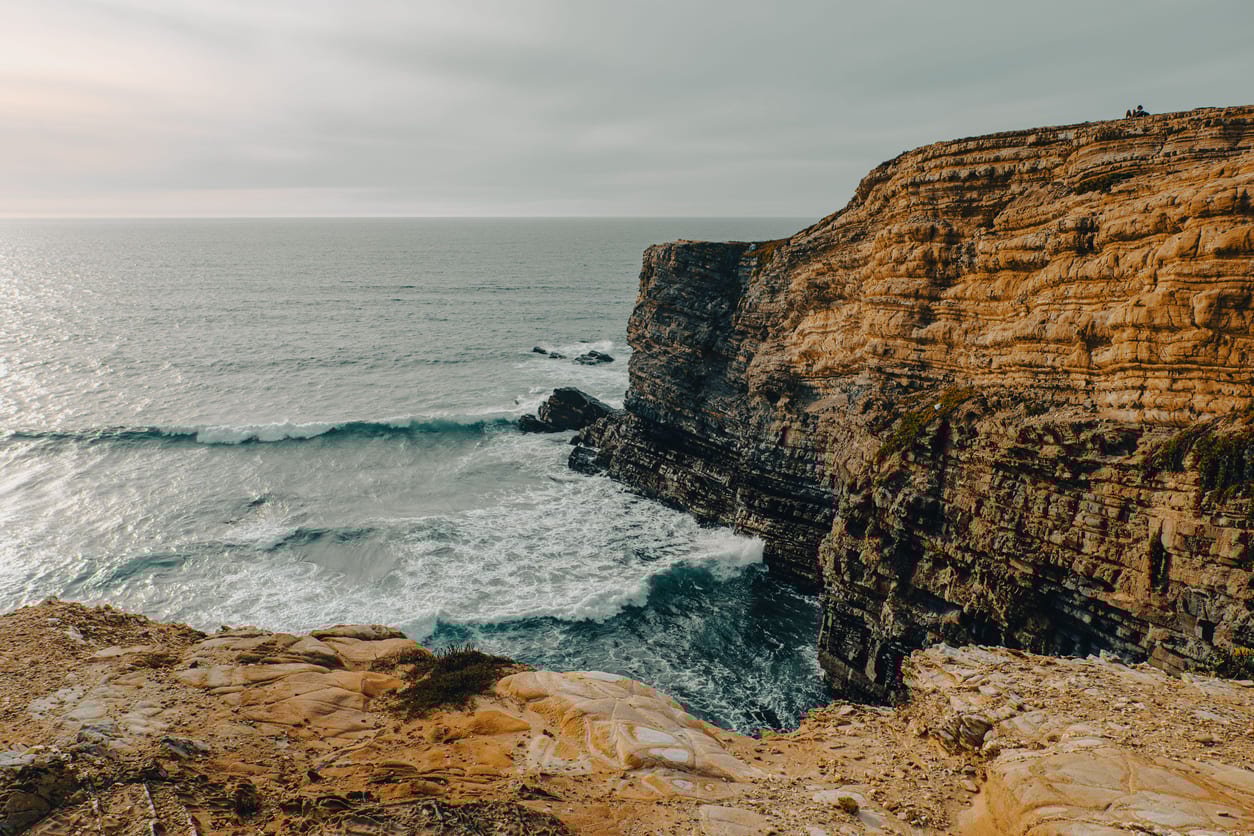 Cliffs in Zambujeira do Mar