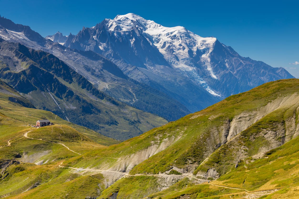 View on Alps, France