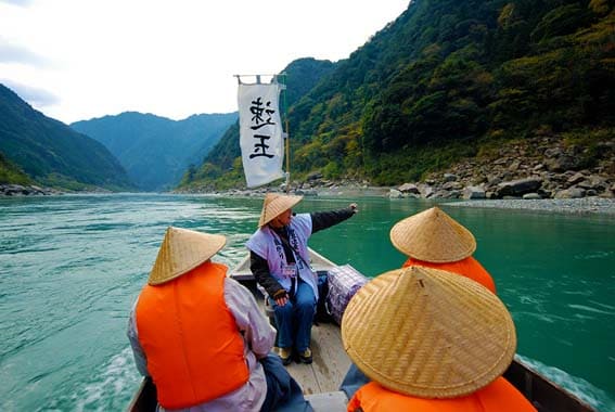 Boat cruise Japan