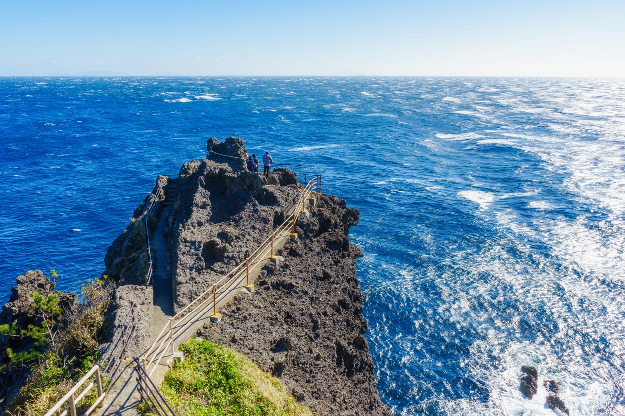 Cape Irozaki in Japan