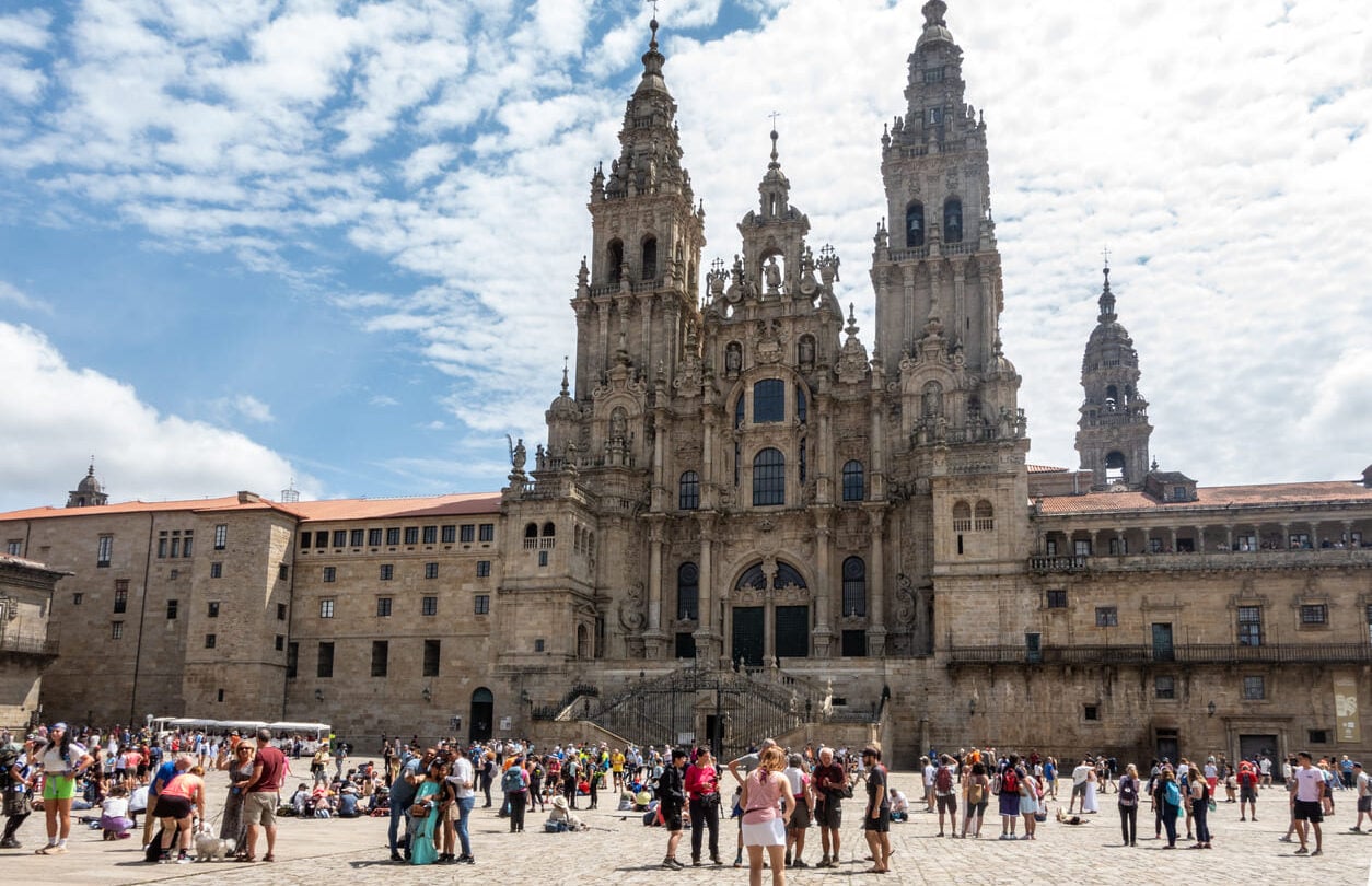 Cathedral in Santiago di Compostela