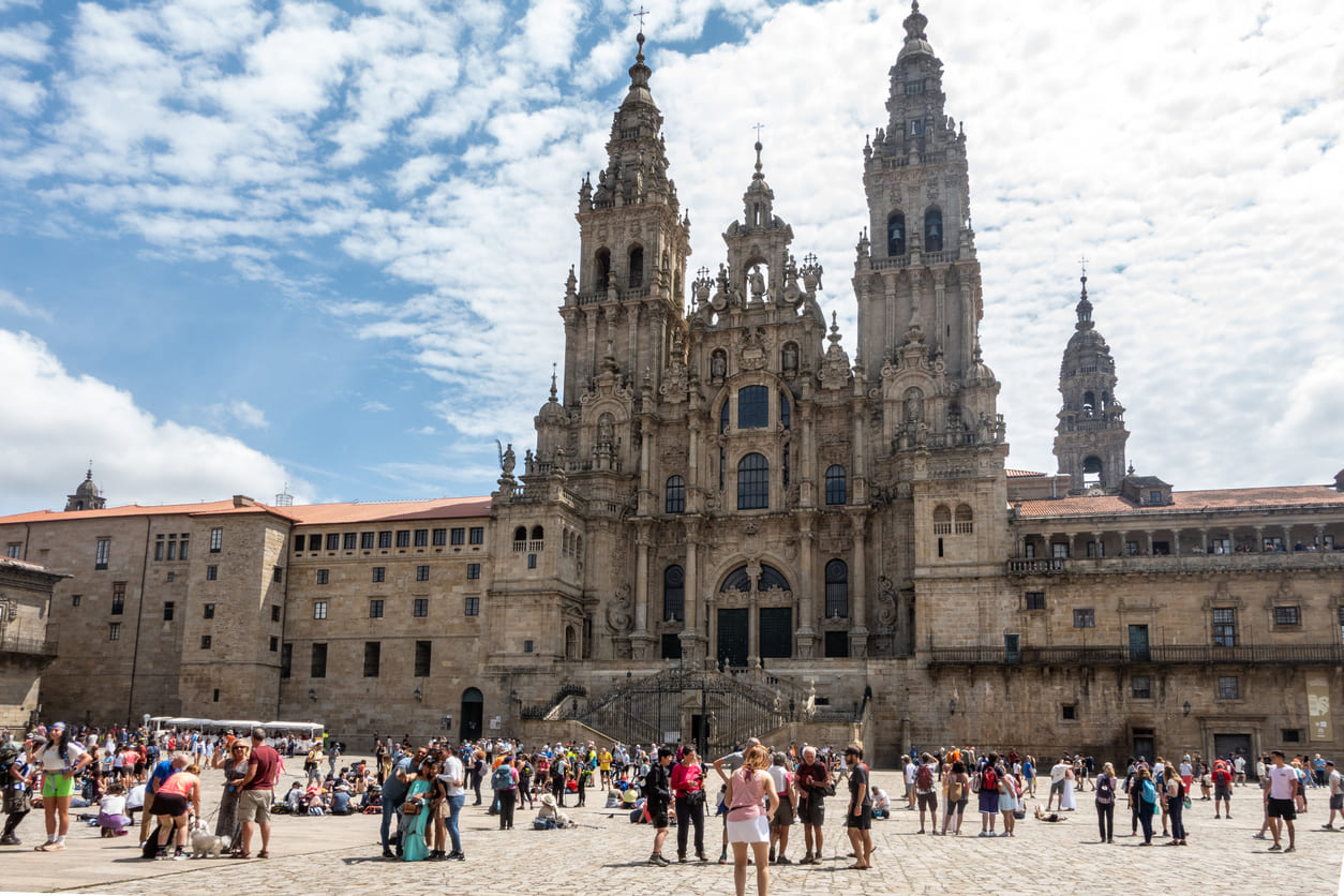 Cathedral in Santiago di Compostela