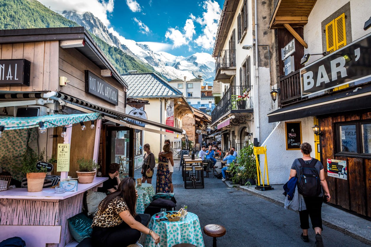 Cafés in Chamonix