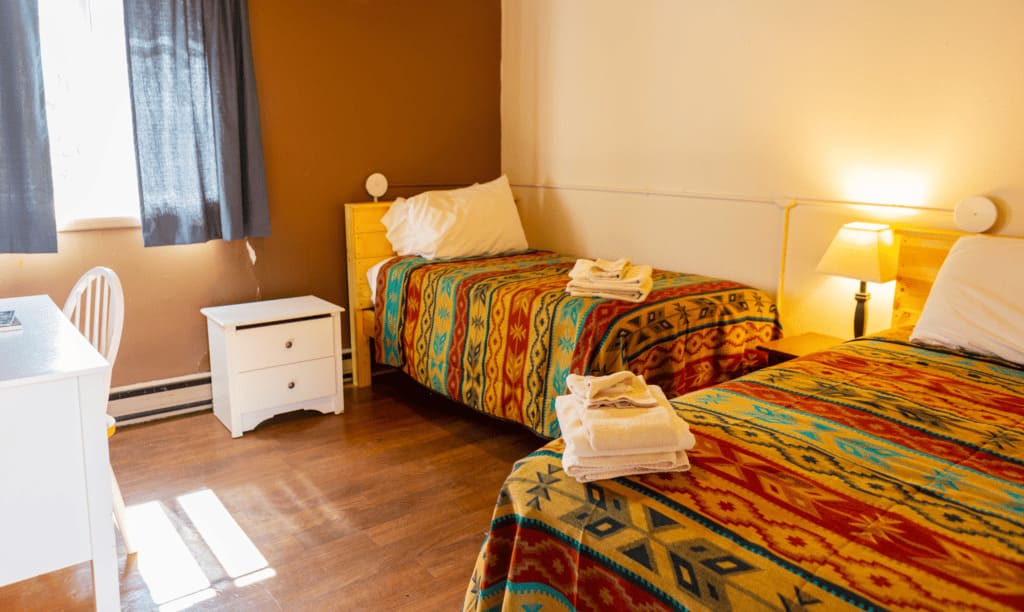 Dormitory beds at Ghost Ranch