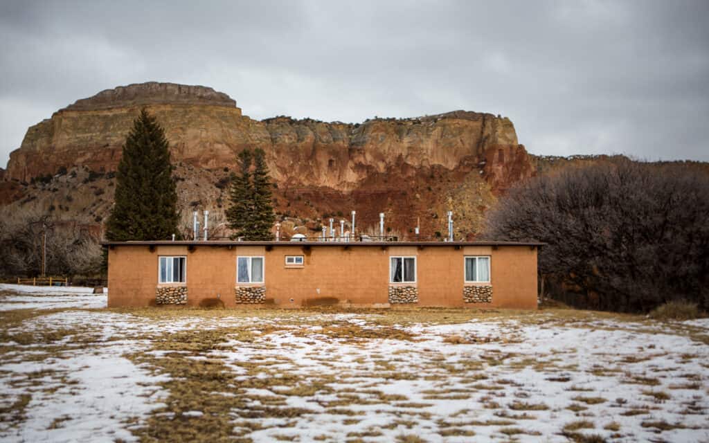 Ghost Ranch building