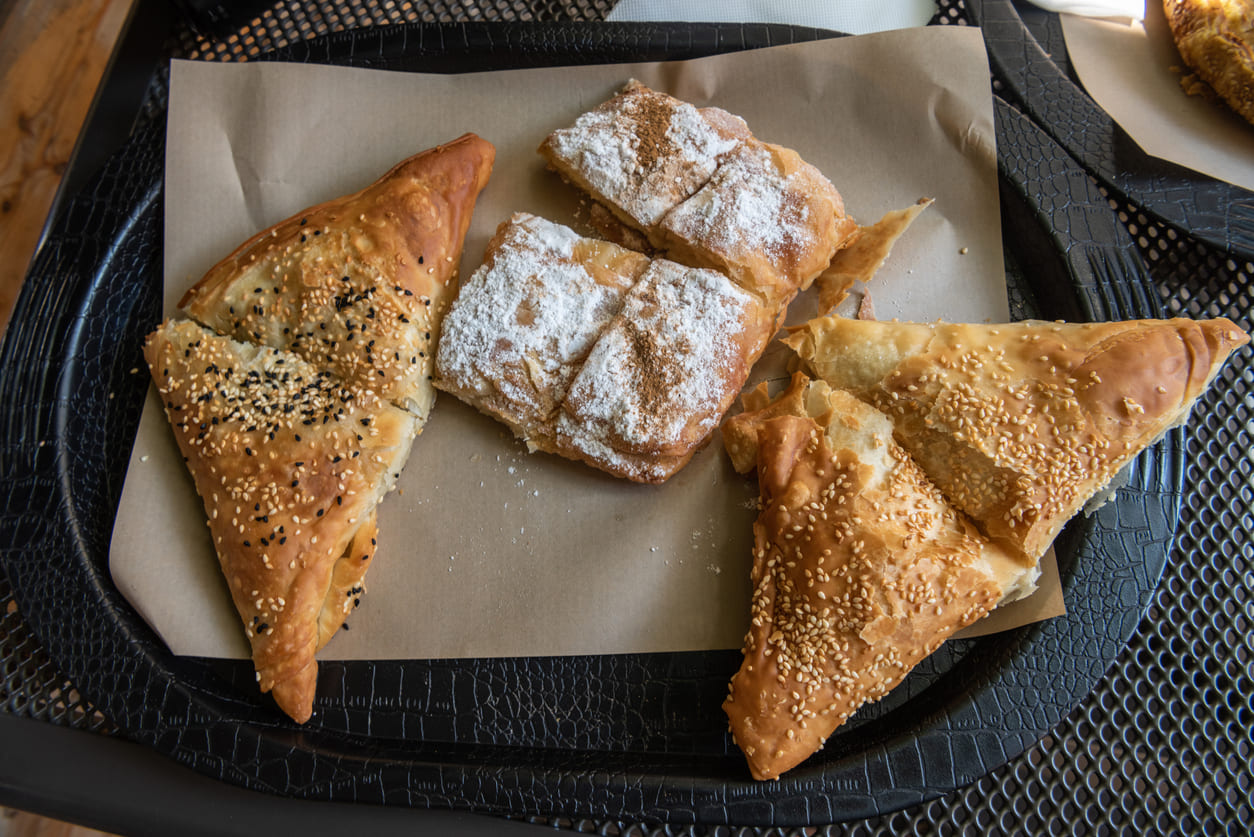 Greek pastry pies