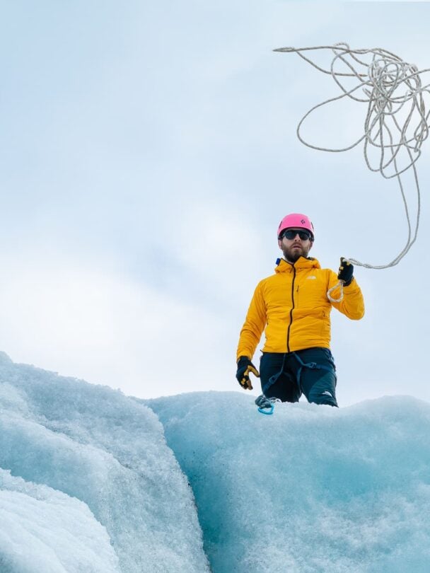 Solheimajokull glacier hike