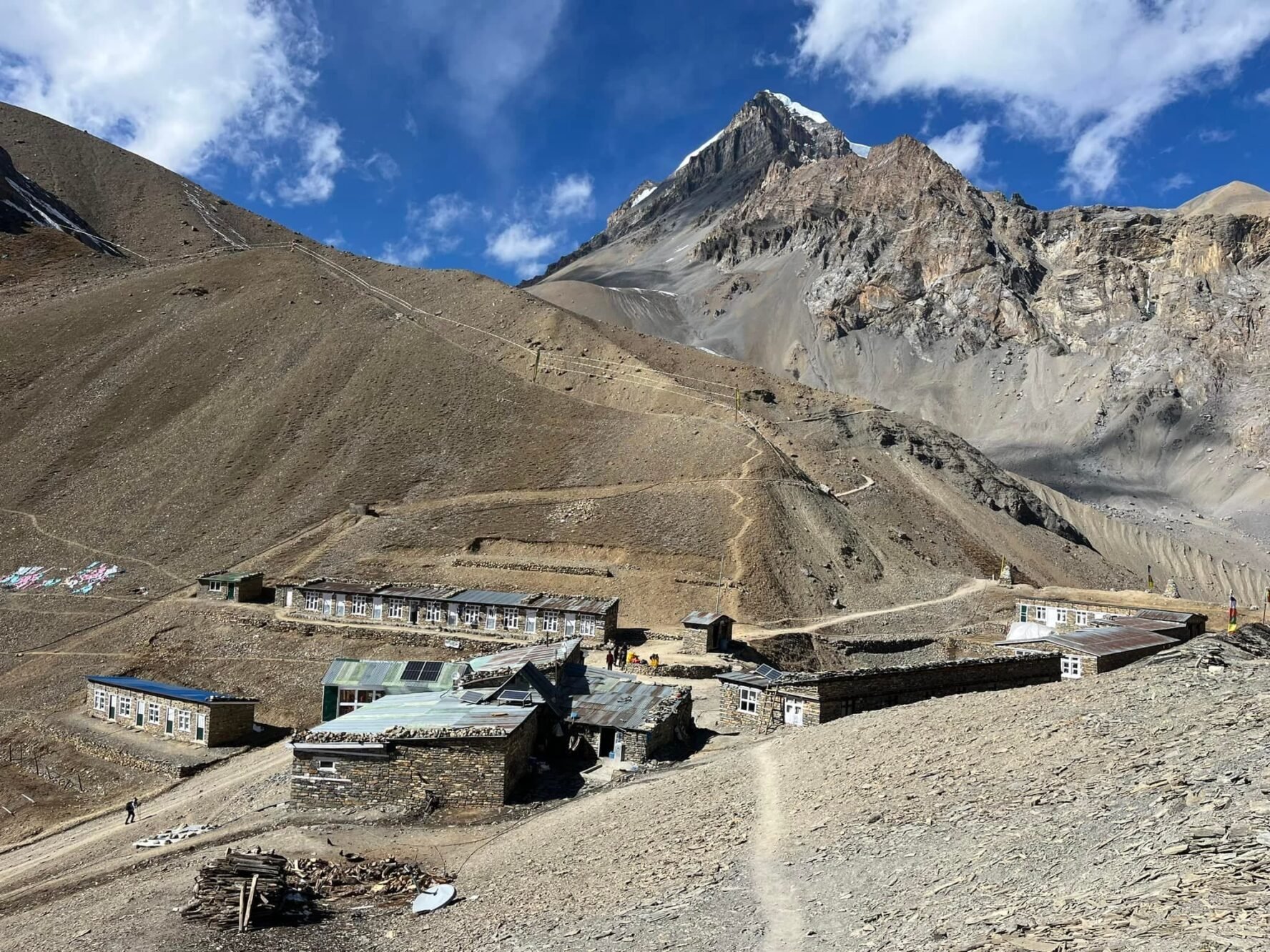 High camp in Nepal