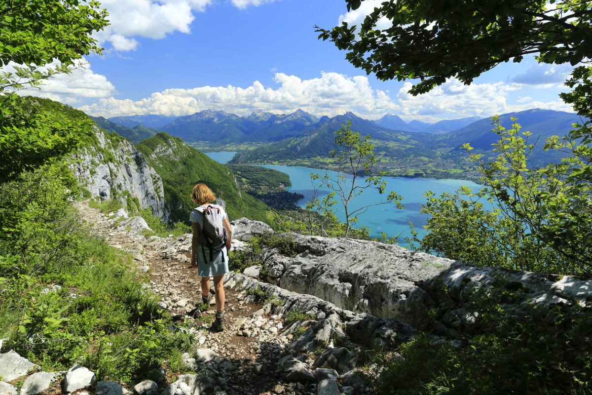 Hiking around Annecy