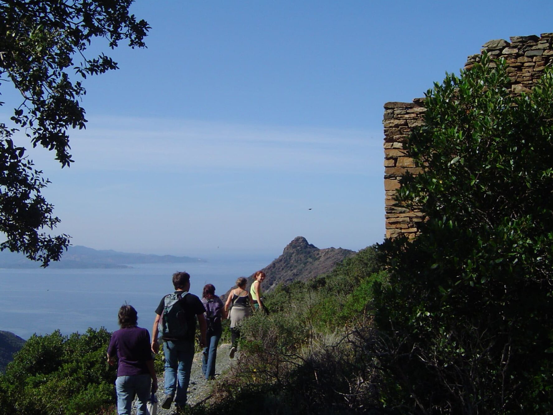 Hiking to Centuri
