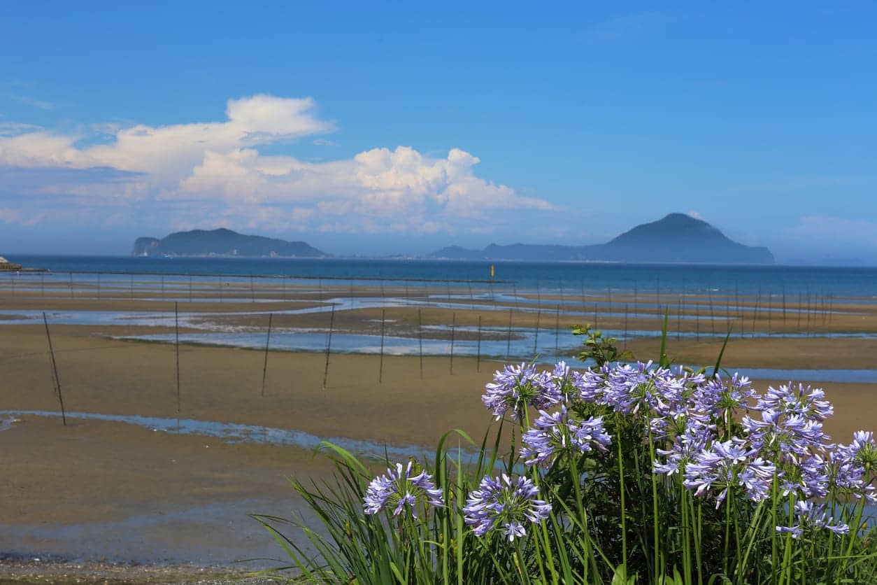 Himeshima island flats