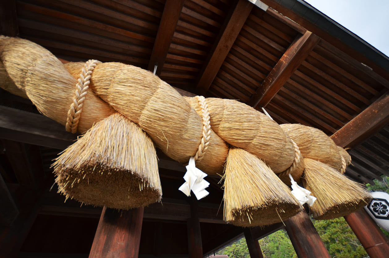Izumo Taisha sacred straw rope