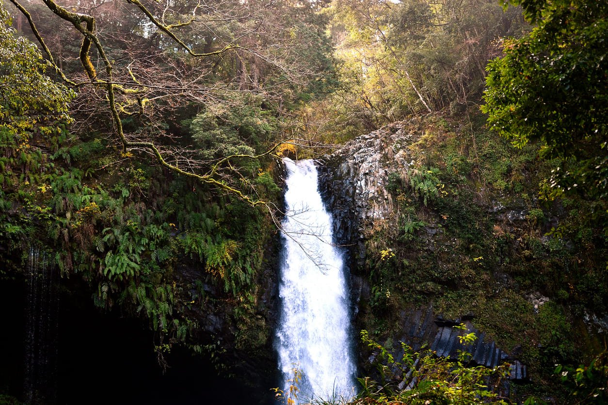 Joren Falls on Mount Amagi in Japan