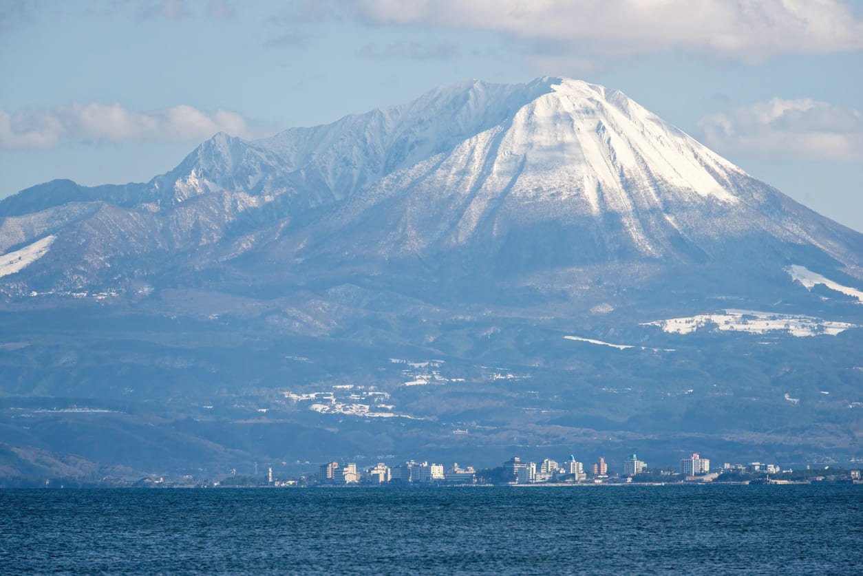 Kaike onsen and Mt Daisen Japan