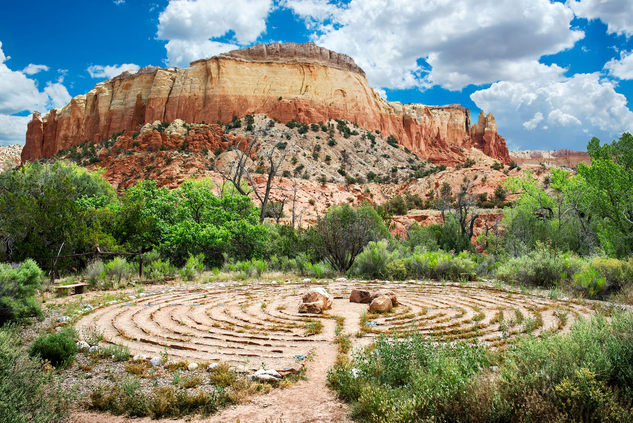 Labyrinth at Ghost Ranch in New Mexico