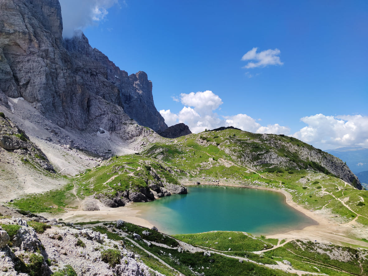 Lago Coldai in the Dolomites