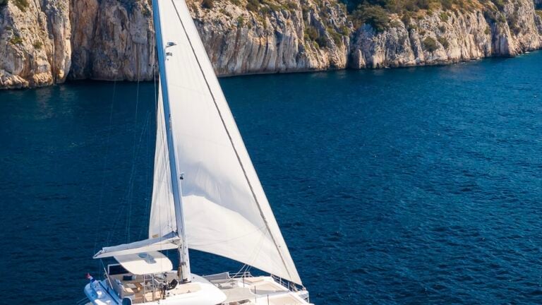 Luxury boat sailing Croatia