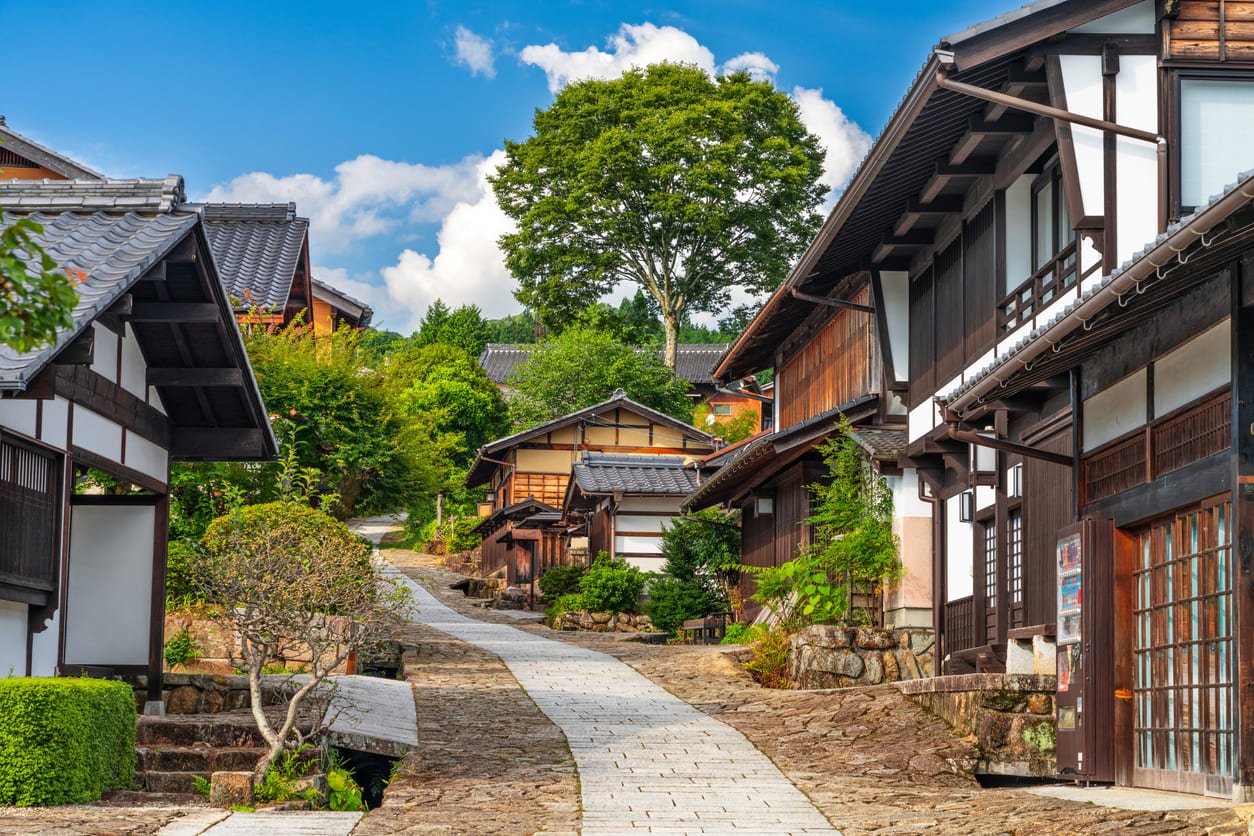 Magome in japan
