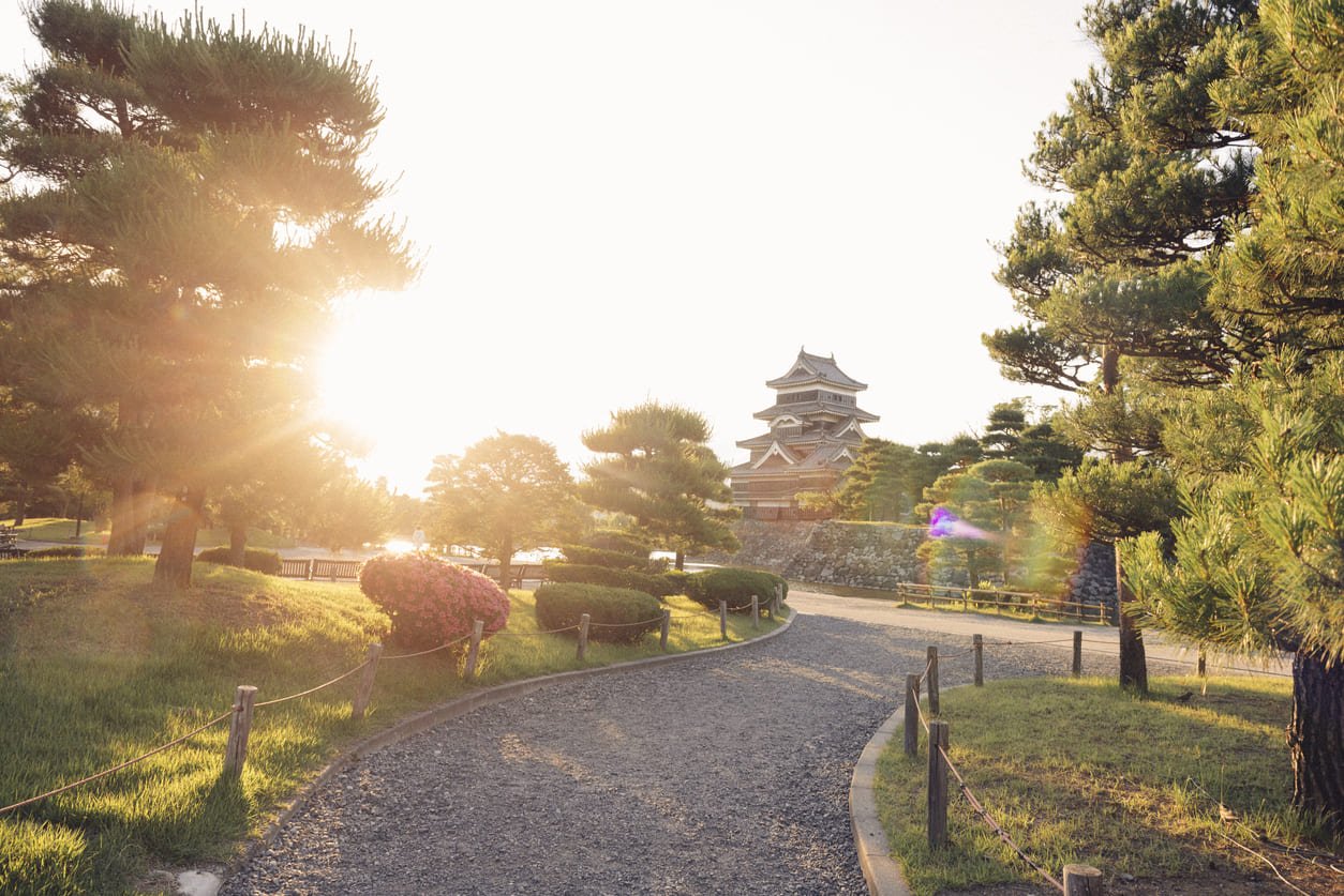 Matsumoto sunset
