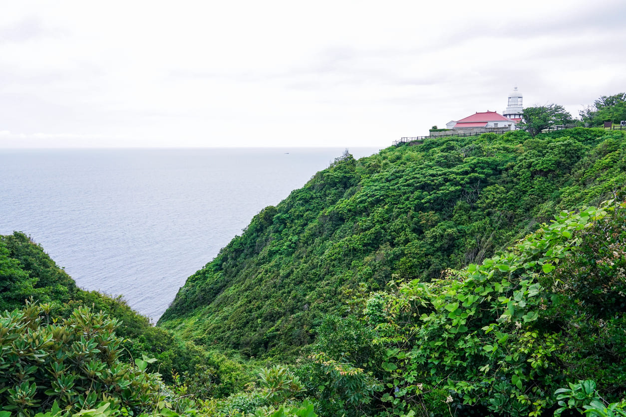 Mihonoseki lighthouse, Japan