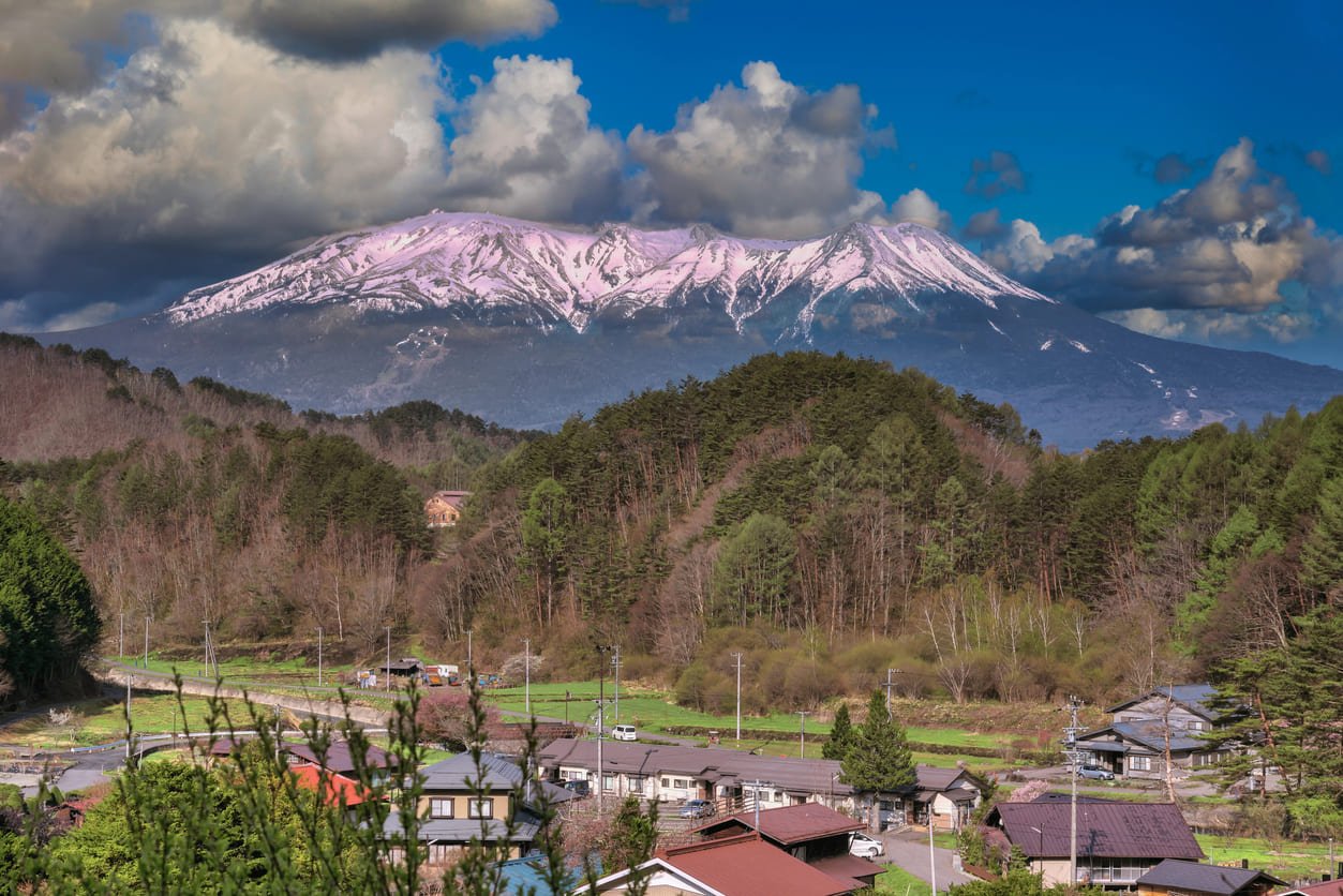 Mount Ontake in Japan