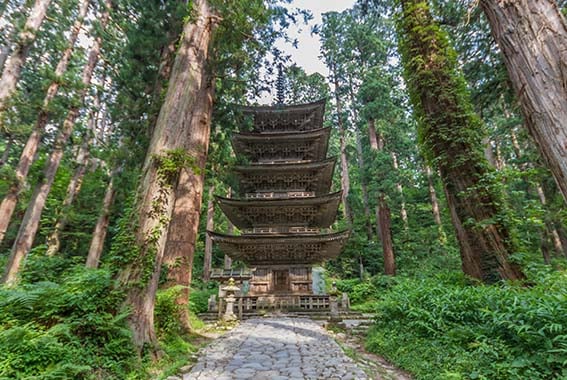 mt haguro shrine