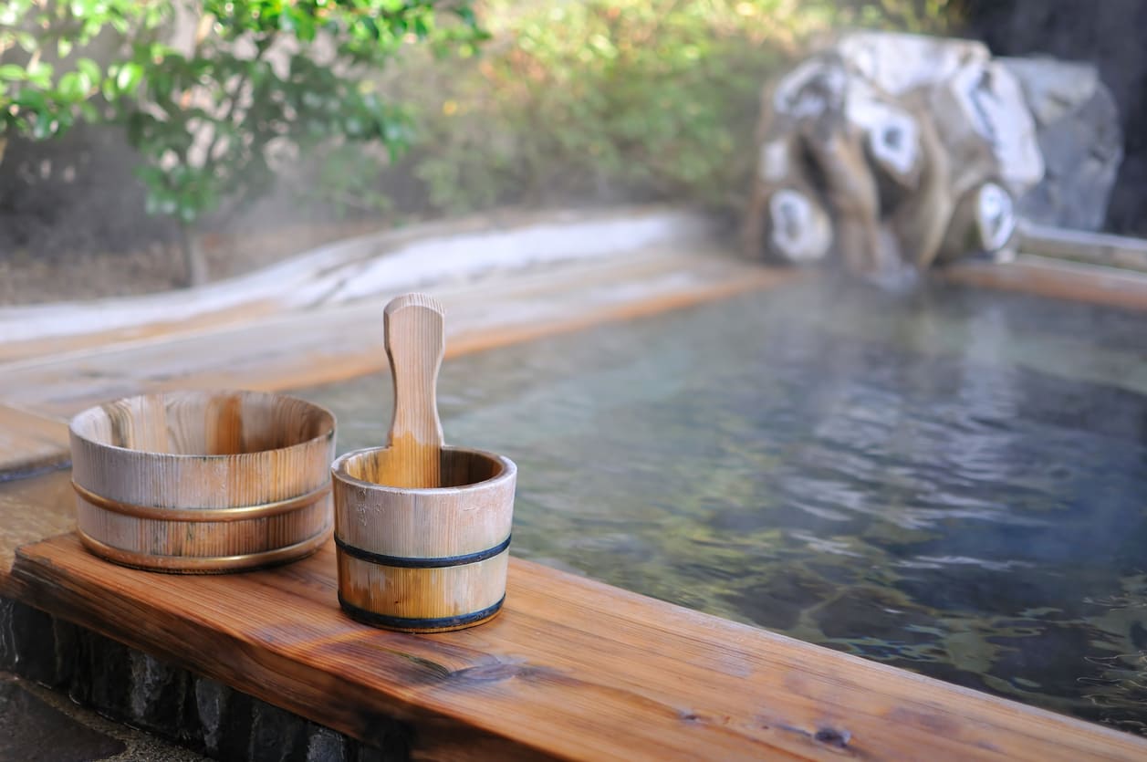 Onsen hot springs