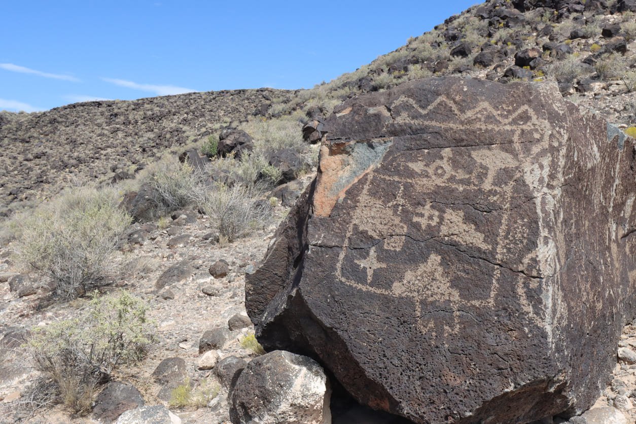 Petroglyphs in New Mexico