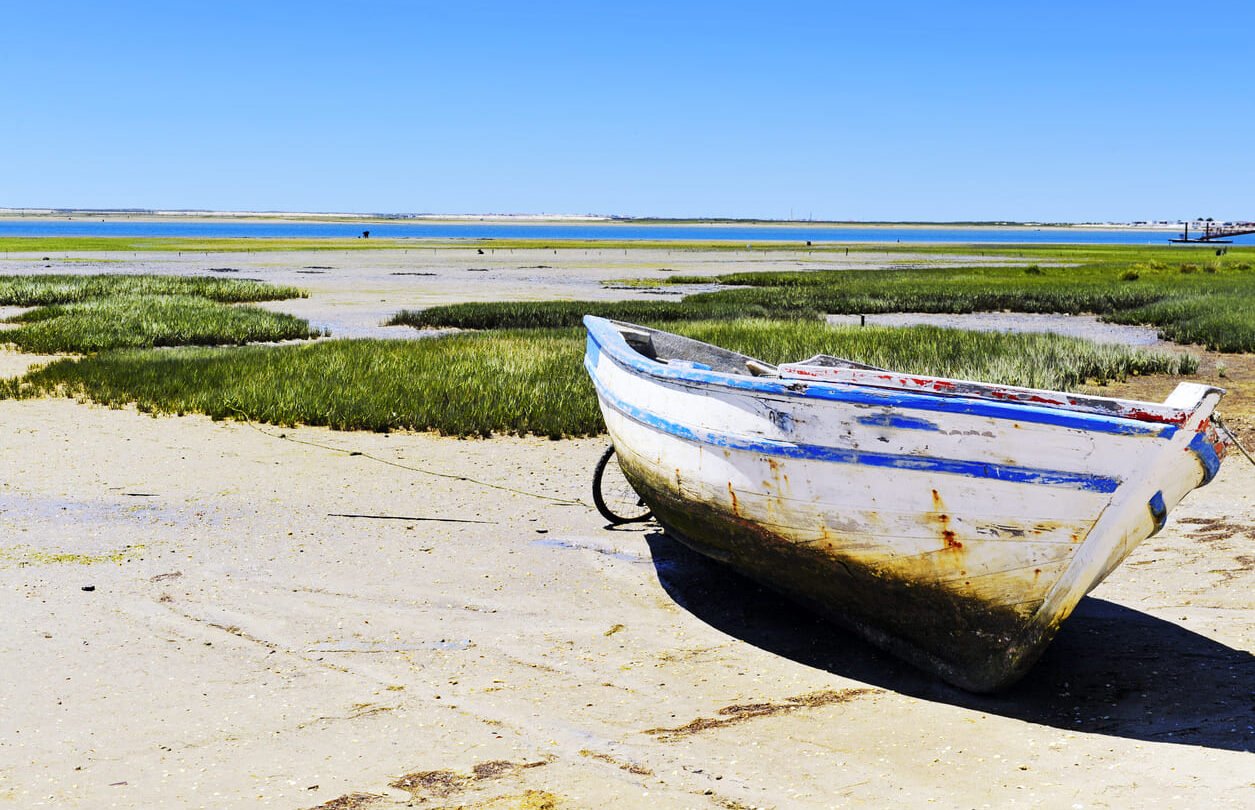 Boat at Ria Formosa