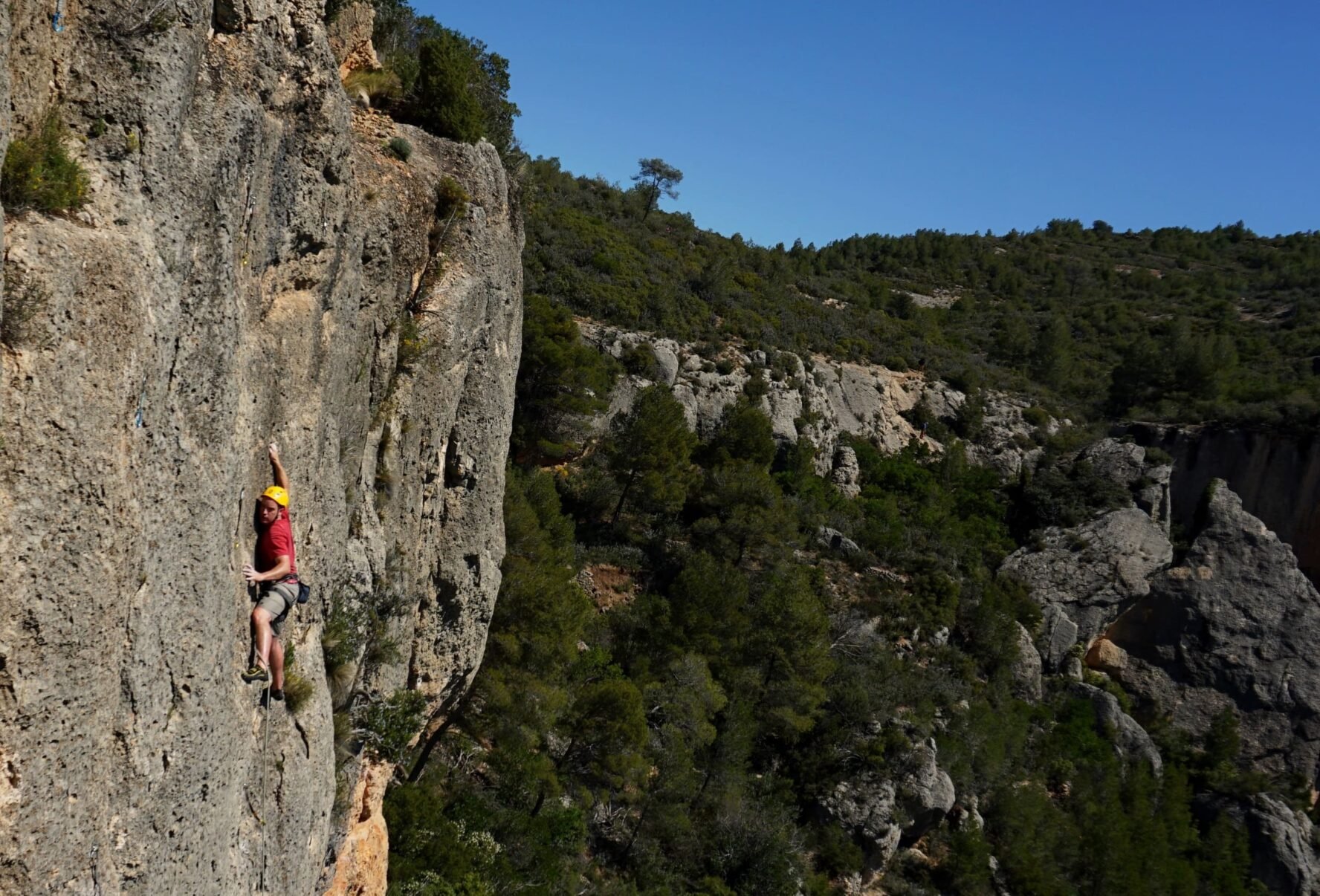 Margalef, a destination on the Rock climbing holiday Europe