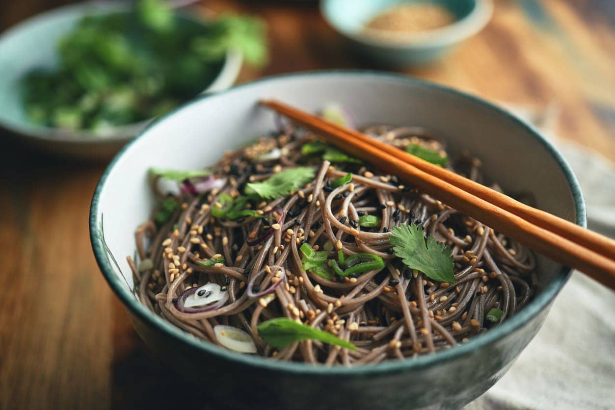 Soba noodles