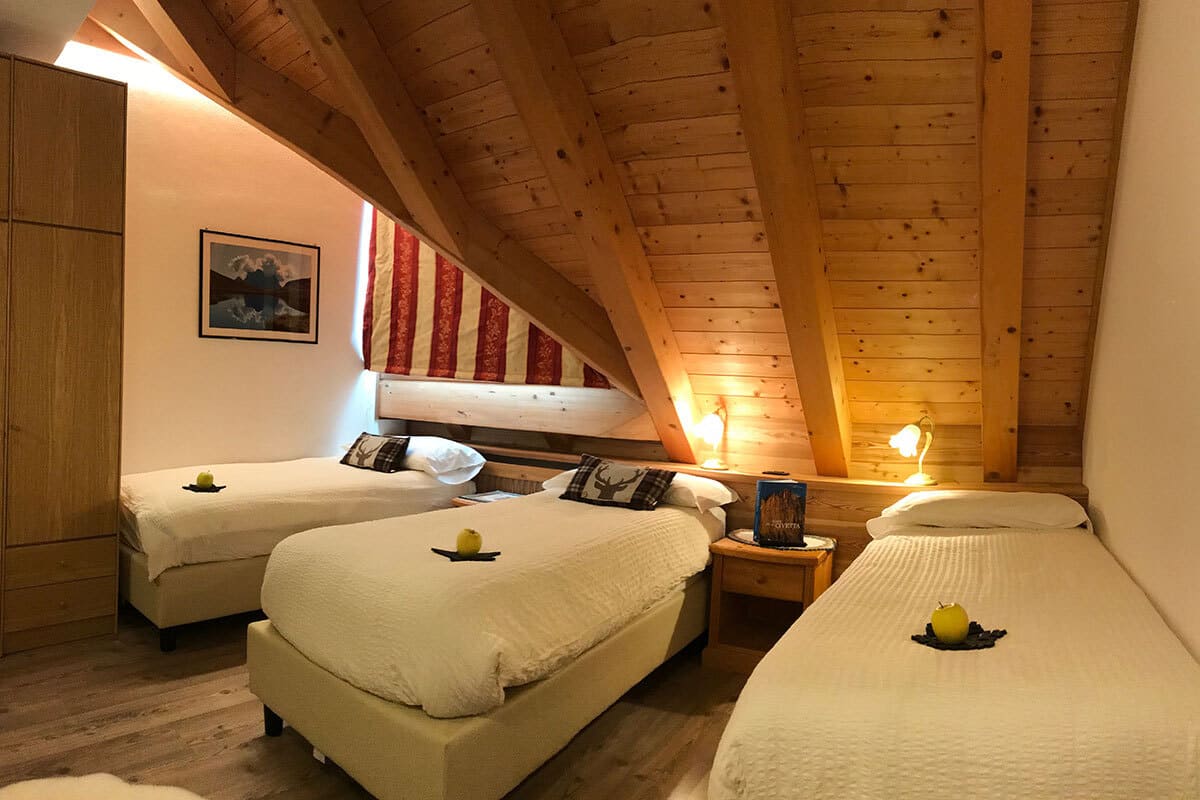 Staulanza rifugio room
